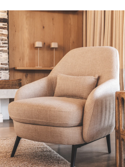 Adrean Almond Occasional Chair