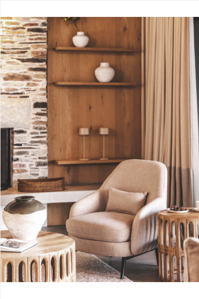 Adrean Almond Occasional Chair