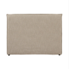Aurora Earth Slipcover Headboard