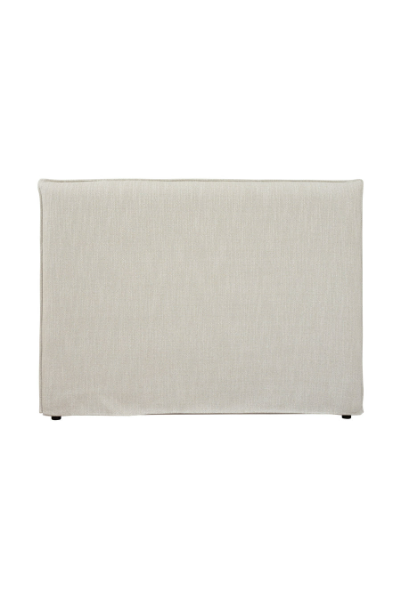 Aurora Seasand Slipcover Headboard