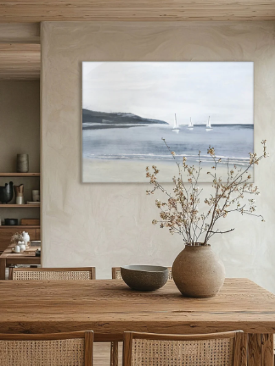 Three At Bay Ocean Wall Art