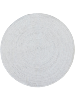 Carousel Creme Round Rug