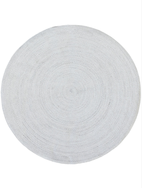 Carousel Creme Round Rug