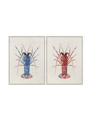 Crayfish West Coast Set of 2