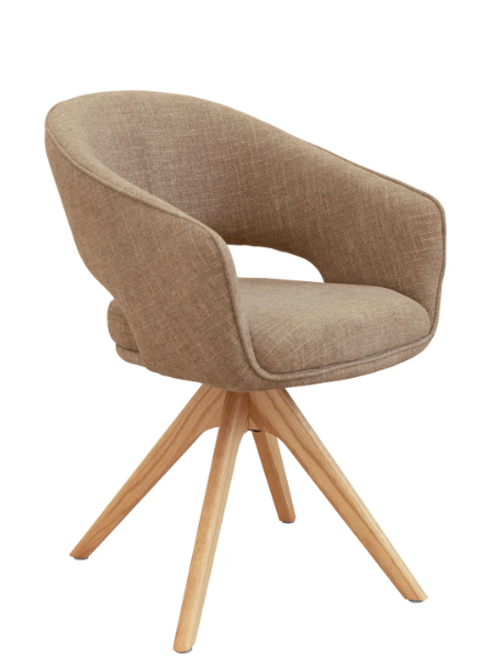Emma Global Hazel Swivel Dining Chair