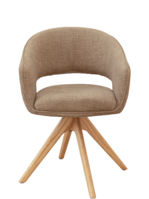 Emma Global Hazel Swivel Dining Chair