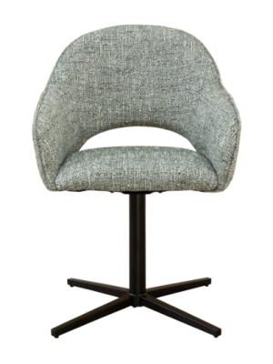 Gail Cosmopolitan Hunter Swivel Dining Chair