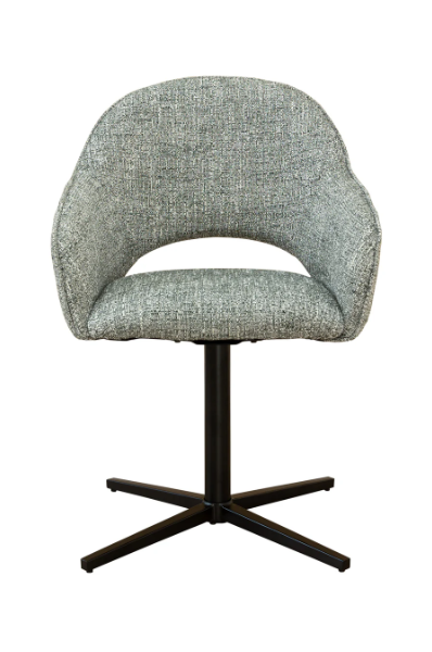 Gail Cosmopolitan Hunter Swivel Dining Chair