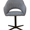 Gail Cosmopolitan Ocean Swivel Dining Chair