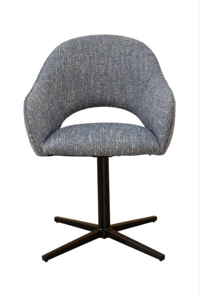 Gail Cosmopolitan Ocean Swivel Dining Chair