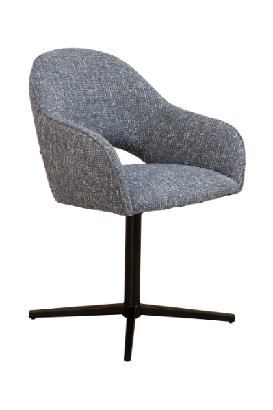 Gail Cosmopolitan Ocean Swivel Dining Chair
