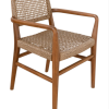 Goa Teak Dining Arm Chair