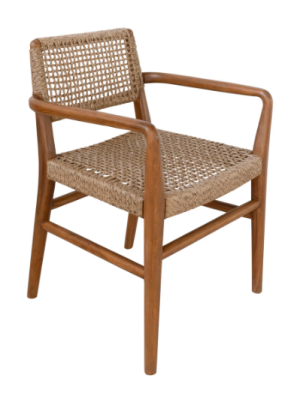 Goa Teak Dining Arm Chair