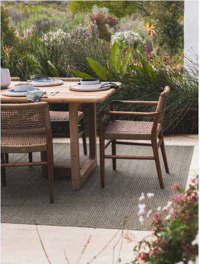 Goa Teak Dining Arm Chair