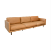 Hugo Tan 4 Seater Sofa