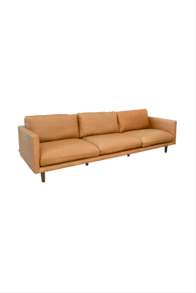 Hugo Tan 4 Seater Sofa