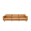 Hugo Tan 4 Seater Sofa