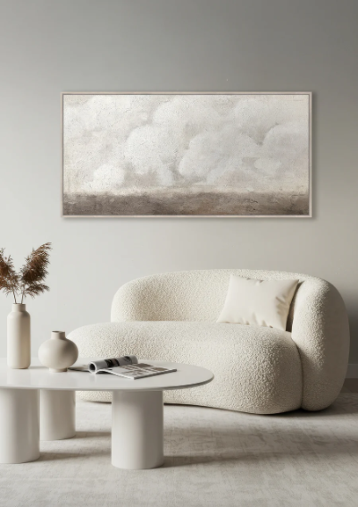 In The Clouds Cotton Wall Art