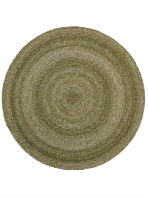Inca Fields Round Rug