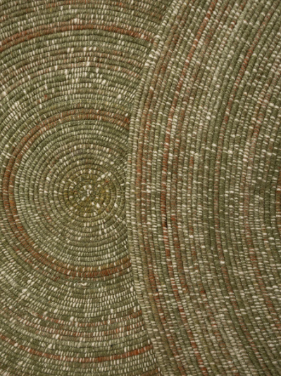 Inca Fields Round Rug