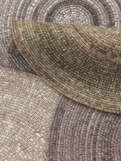 Inca Gravel Round Rug