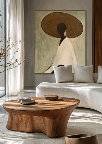 Lady Of Leisure Mint Wall Art