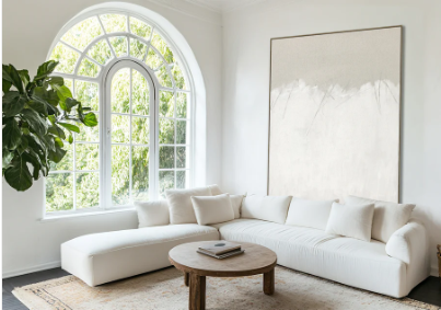 Linen Flax Lino Wall Art