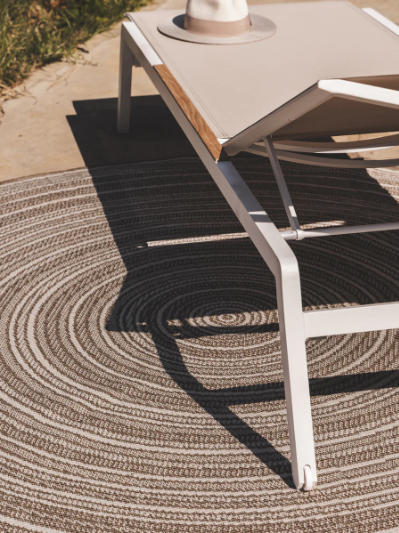 Orbit Lino Round Rug