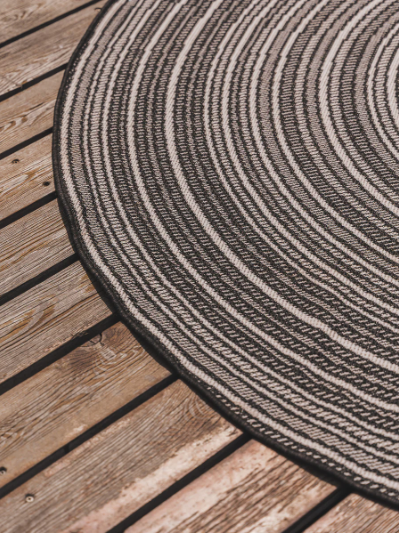 Orbit Night Sky Round Rug