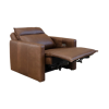 Ralph Mocha Leather Incliner Chair