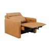 Ralph Tan Leather Incliner Chair