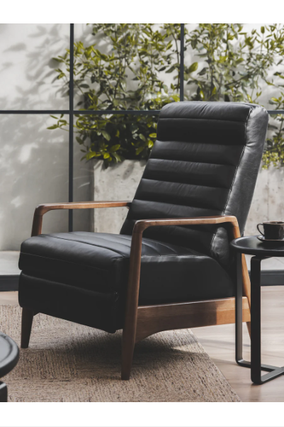 Rodger Black Recliner