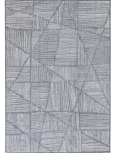 Tangram Smoke Rug