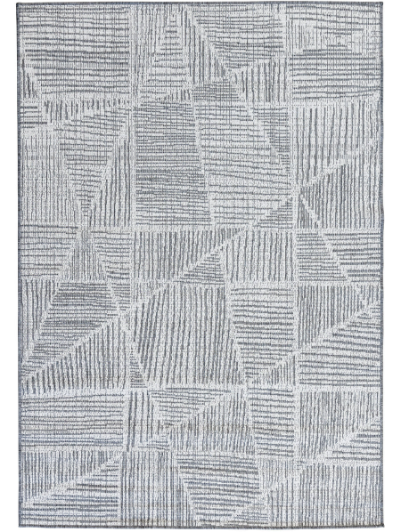 Tangram Smoke Rug