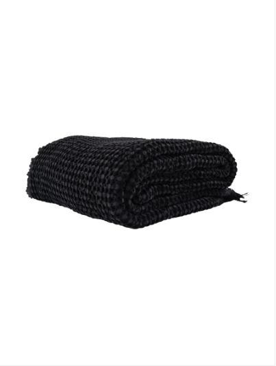 Troy Liquorice Throw