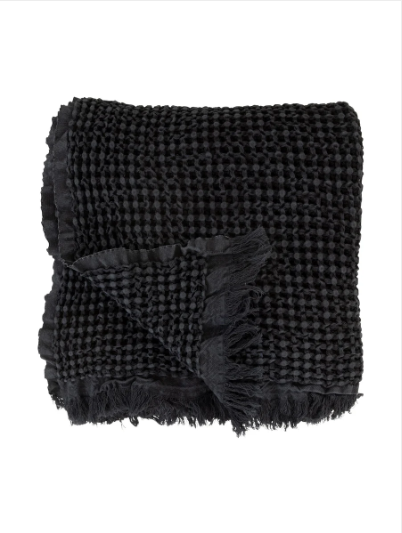Troy Liquorice Throw