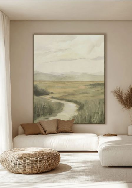 Wandering Trail Meadow Wall Art