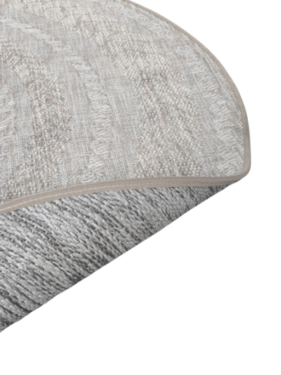 Whirlpool Round Feather Rug