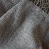 Chenille Plain Wild Dove Throw