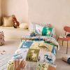 Prehistoric Patchwork Duvet Set