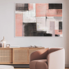 Abstract Window Pink Eclipse Wall Art