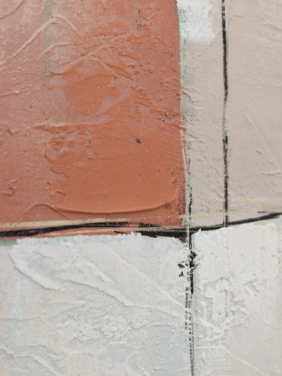 Abstract Window Pink Eclipse Wall Art