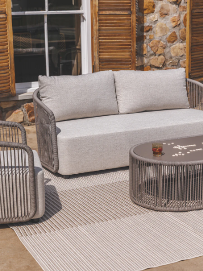 Bacalar Earth Sofa 3 Seater