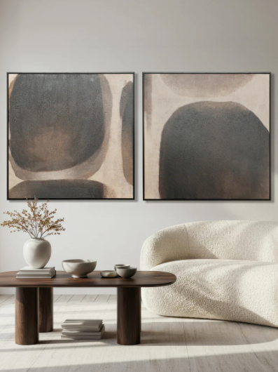 Boulder Dance Shadow Set Of 2 Wall Art