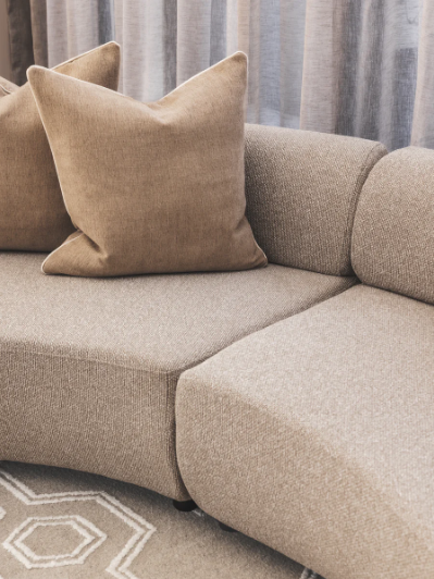 Budapest Pascal Oats Sofa 4 Seater