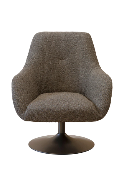 Dante Bark Swivel Chair Set