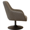 Dante Bark Swivel Chair Set
