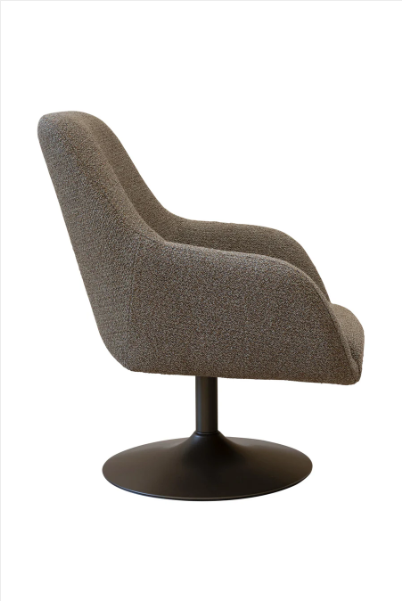 Dante Bark Swivel Chair Set
