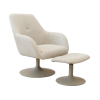 Dante Natural Swivel Chair Set