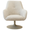 Dante Natural Swivel Chair Set